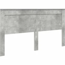 Hoofdbord met hoofdeinde Beton Grijs 200 cm Bewerkt hout>vidaXL Best
