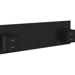 Hoofdbord Met Kast met lade 3 stuks Bewerkt hout>vidaXL Clearance