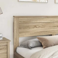 Hoofdbord 100 cm Bewerkt hout><noscript><img width=