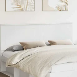 Bedden & Accessoires*vidaXL Hoofdbord 100 cm Geconstrueerd hout Wit