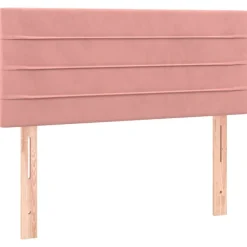 Bedden & Accessoires*vidaXL Hoofdbord 80x5x78/88 cm fluweel Roze