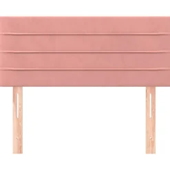 Bedden & Accessoires*vidaXL Hoofdbord 80x5x78/88 cm fluweel Roze