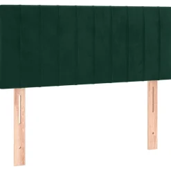 Bedden & Accessoires*vidaXL Hoofdbord 80x5x78/88 cm fluweel Donkergroen