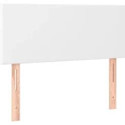 Bedden & Accessoires*vidaXL Hoofdbord 80x5x78/88 cm kunstleer Wit