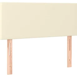 Hoofdbord 80x5x78/88 cm kunstleer crèmekleurig>vidaXL Online