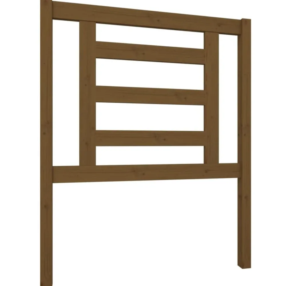 Hoofdbord 81x4x100 cm massief grenenhout>vidaXL Best
