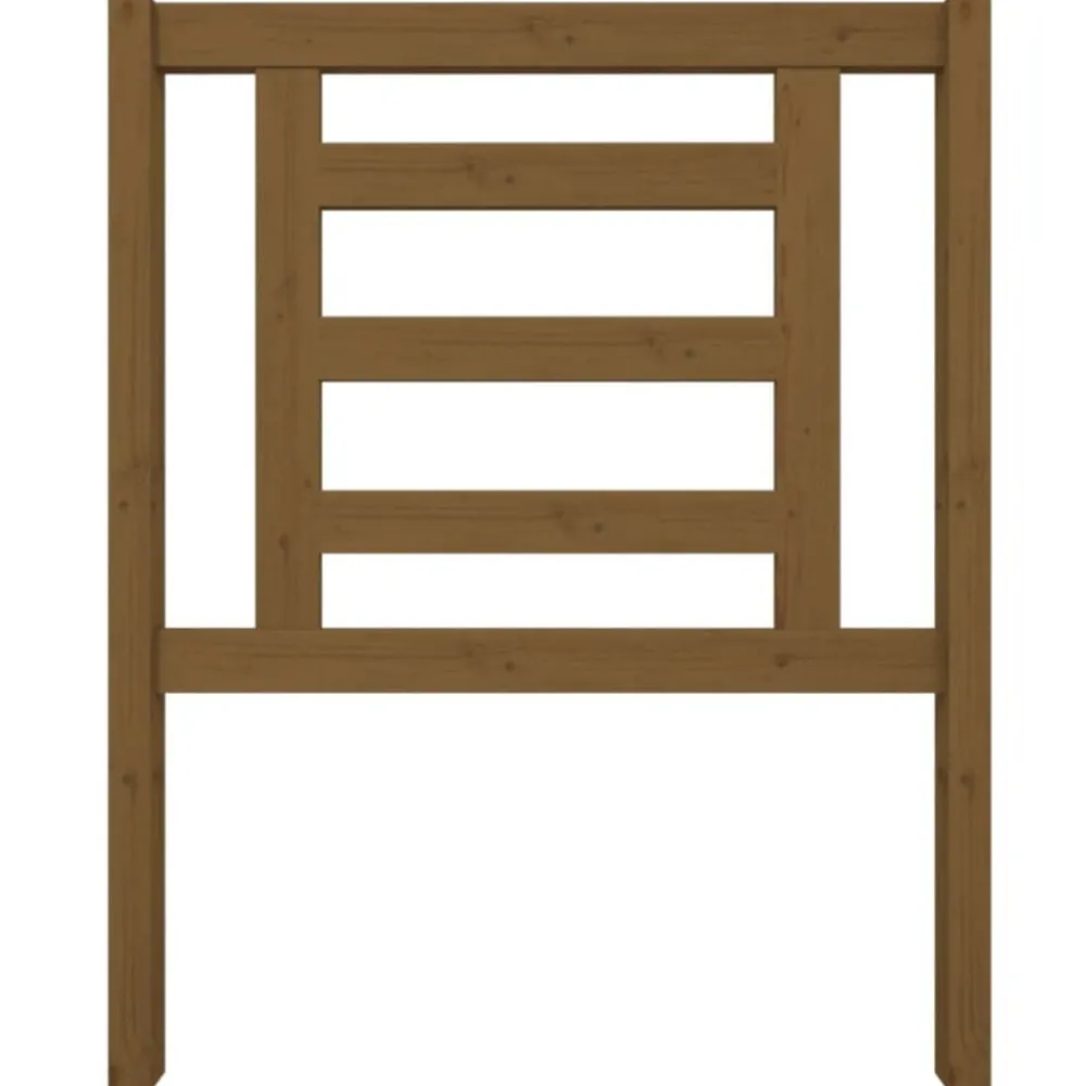 Hoofdbord 81x4x100 cm massief grenenhout>vidaXL Best