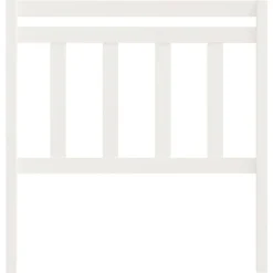 Bedden & Accessoires*vidaXL Hoofdbord 96x4x100 cm massief grenenhout Wit