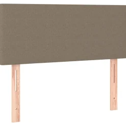 Bedden & Accessoires*vidaXL Hoofdbord 80x5x78/88 cm stof Taupe