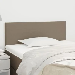 Bedden & Accessoires*vidaXL Hoofdbord 80x5x78/88 cm stof Taupe