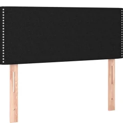 Bedden & Accessoires*vidaXL Hoofdbord 80x5x78/88 cm stof Zwart