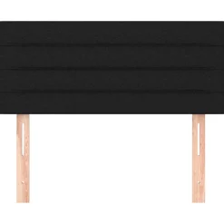 Bedden & Accessoires*vidaXL Hoofdbord 80x5x78/88 cm stof Zwart