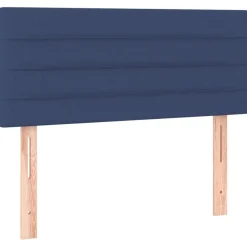 Bedden & Accessoires*vidaXL Hoofdbord 80x5x78/88 cm stof Blauw