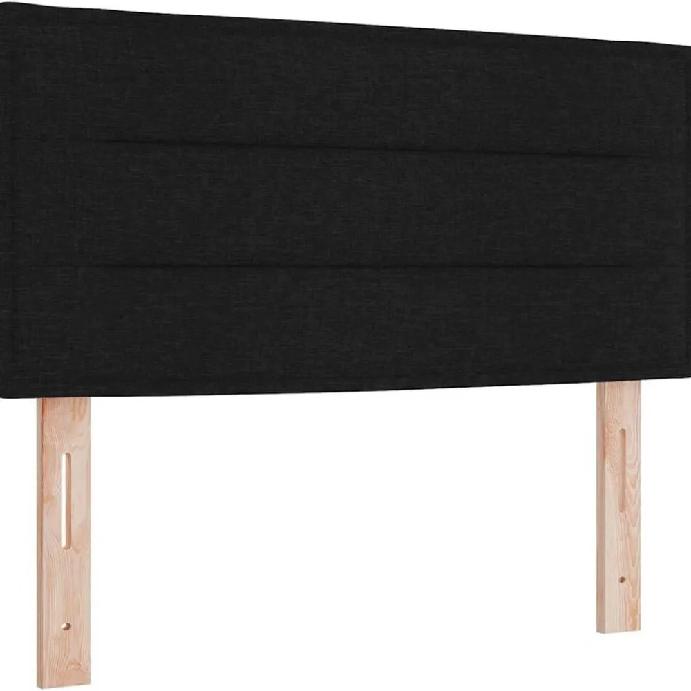Bedden & Accessoires*vidaXL Hoofdbord 80 cm Stof Zwart