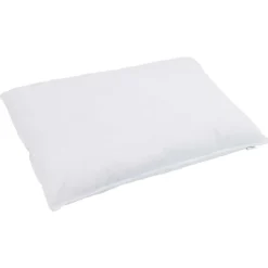 Linnengoed*vidaXL Hoofdkussen met kussen Wit 40 x 60 cm Veren