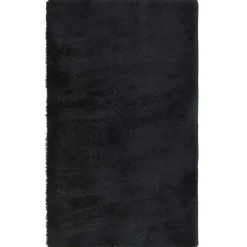 Woon- & Tuinaccessoires*vidaXL Hoogpolig vloerkleed NAVARRA 60x100 cm polyester Zwart