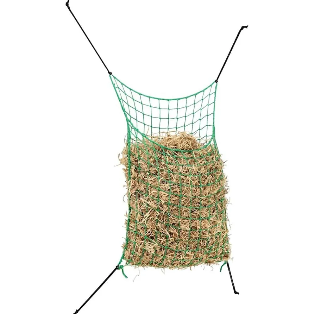 Agrarische Sector*vidaXL Hooinetten rechthoekig 2 stuks 0,9x1 m PP Groen