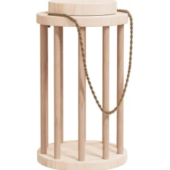 Huisdierbenodigdheden*vidaXL Hooiruif voor konijnen Ø15x25,5 cm massief vurenhout