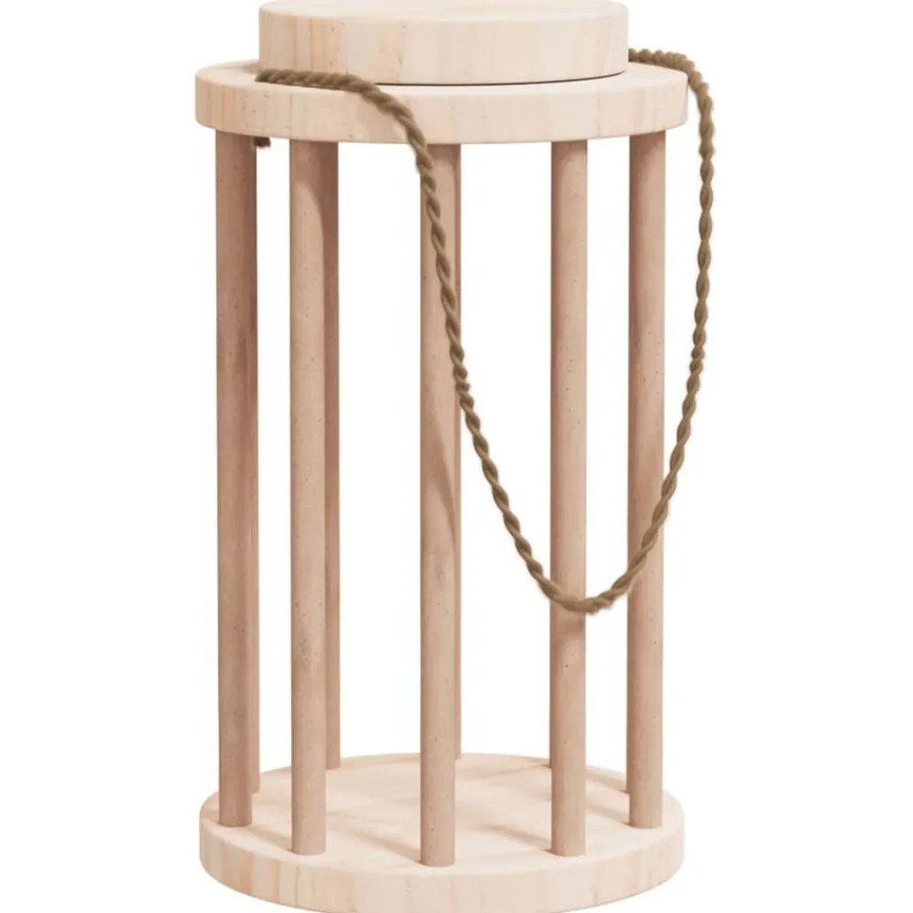 Huisdierbenodigdheden*vidaXL Hooiruif voor konijnen Ø15x25,5 cm massief vurenhout