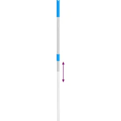 Hooivorksteel telescopisch staal zilverkleurig><noscript><img width=