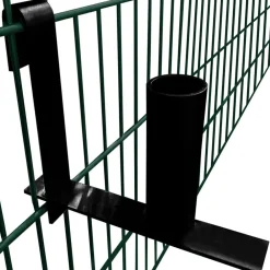 Tuinafscheidingen*vidaXL Houder voor privacyschermmatten staal