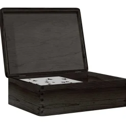 Houten kist met deksel 40x30x13 cm massief grenenhout>vidaXL Online