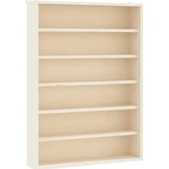 Houten verzamelvitrine met 6 planken 40x8,5x55 cm>vidaXL Clearance