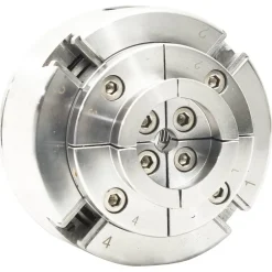 Gereedschap*vidaXL Houtklauwplaat 4 bekken M33 verbinding 96 mm staal zilverkleur