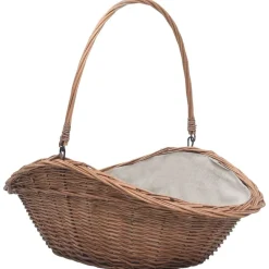 Houtmand met handvat 60x44x55 cm natuurlijk wilgenhout>vidaXL Hot