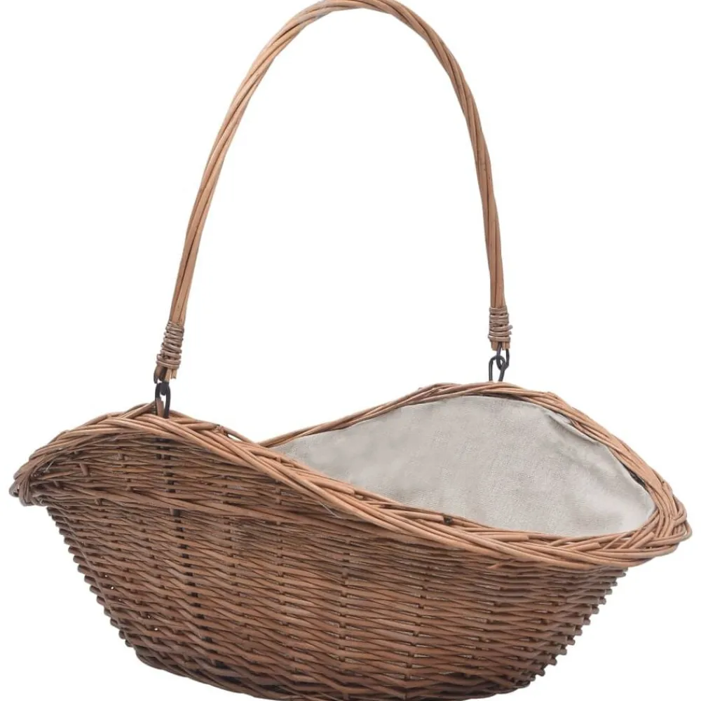 Houtmand met handvat 60x44x55 cm natuurlijk wilgenhout>vidaXL Hot