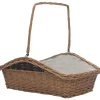 Houtkachel- & Haardaccessoires*vidaXL Houtmand met handvat 61,5x46,5x58 cm wilgenhout bruin