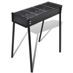 Houtskoolbarbecue staand vierkant 75x28 cm>vidaXL Outlet