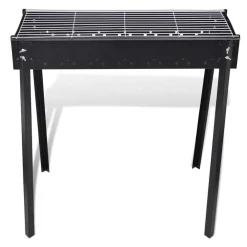 Houtskoolbarbecue staand vierkant 75x28 cm>vidaXL Outlet