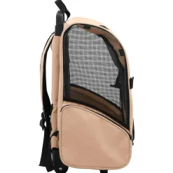 Huisdierbenodigdheden*vidaXL Huisdierentrolley inklapbaar Beige