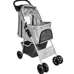 Huisdierenwagen voor honden/katten opvouwbaar><noscript><img width=