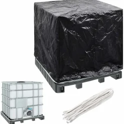 Accessoires Voor Tuinmeubelen*vidaXL IBC-hoes met 8 oogjes 116x100x120 cm