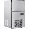 Keuken & Eetkamer*vidaXL Ijskubusmaker Zilver 43 x 40 x 71 cm Roestvrij staal