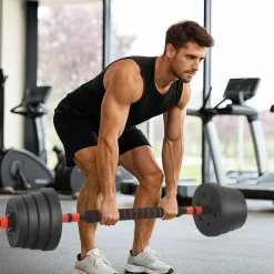 4-in-1 Halter-Barbell Kettlebell Set 30kg 30kg><noscript><img width=