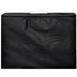 Uiterlijk & Gezondheid*vidaXL Inklapbare massagetafel 4 zones met houten frame (creme) Wit