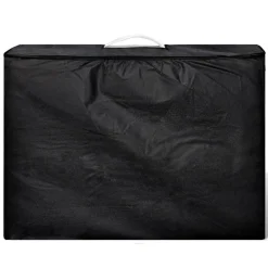 Inklapbare massagetafel 3 zones met houten frame (creme)>vidaXL Hot