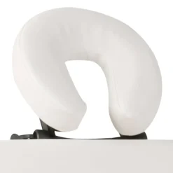 Inklapbare massagetafel 3 zones met houten frame (creme)><noscript><img width=