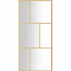Inloopdouchewand transparant 80x195 cm ESG-glas kleurig><noscript><img width=