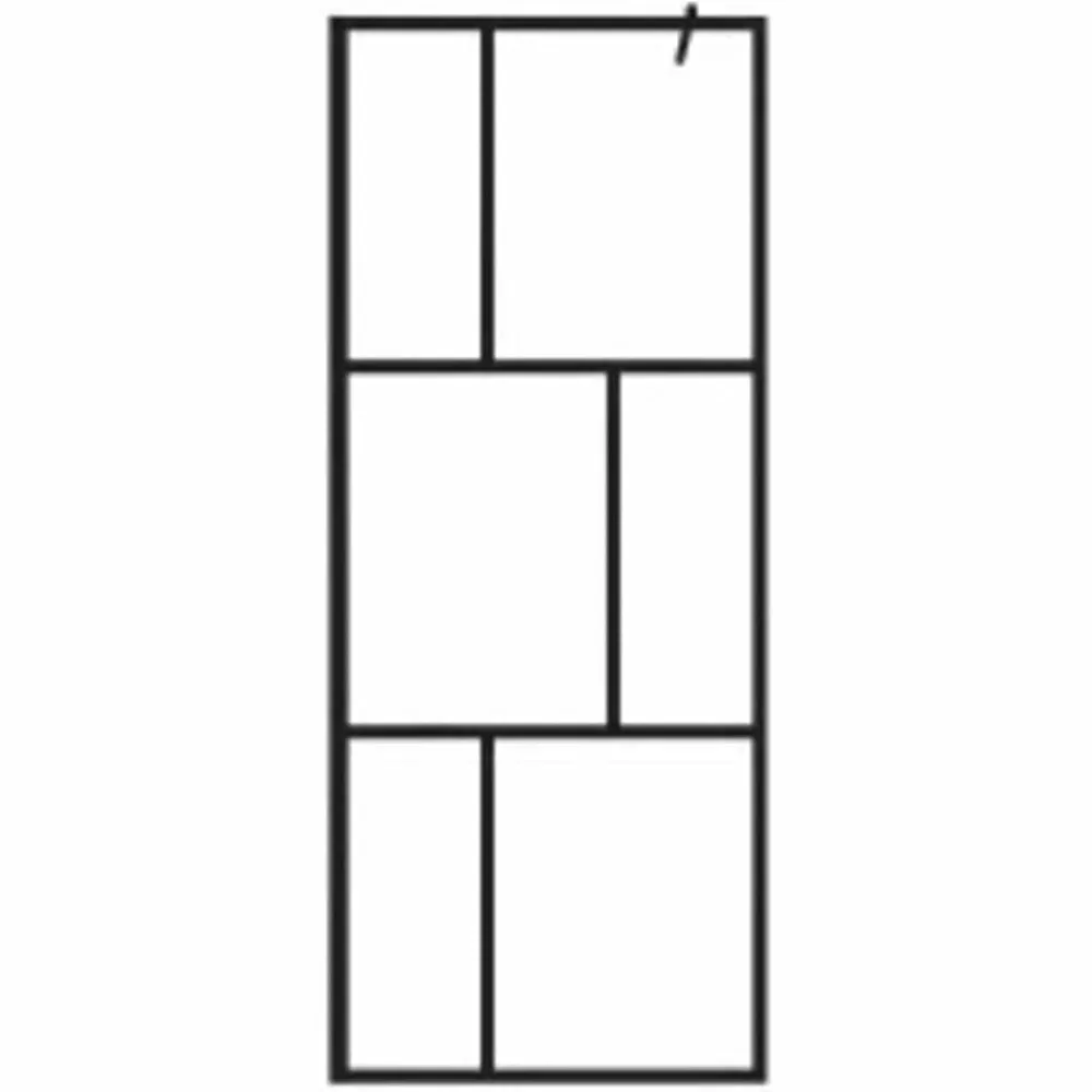 Inloopdouchewand 80x195 cm gehard glas>vidaXL Online
