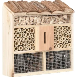 Insectenhotel 30x10x30 cm vurenhout>vidaXL Sale