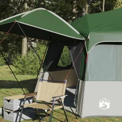 Instant tent met regenhuif voor 12 personen met snelontgrendeling><noscript><img width=