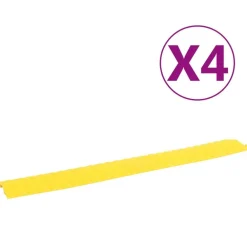 Kabelbeschermers drempel 4 st 98,5 cm>vidaXL Outlet