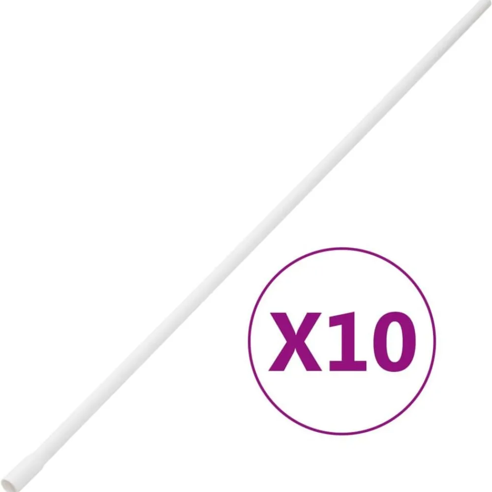 Elektronica*vidaXL Kabelgoot Ø16 mm 10 m PVC