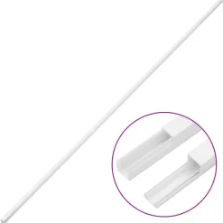 Elektronica*vidaXL Kabelgoot 10x10 mm 10 m PVC