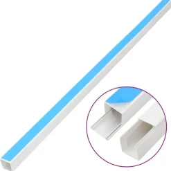 Kabelgoot zelfklevend 10x10 mm 10 m PVC><noscript><img width=