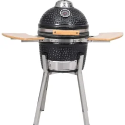 Keuken & Eetkamer*vidaXL Kamado barbecue 33 cm keramiek Zwart